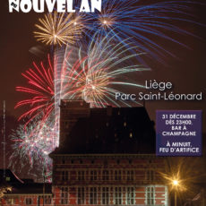 Le feu d’artifice de la Saint Sylvestre 2018-2019 à Liège