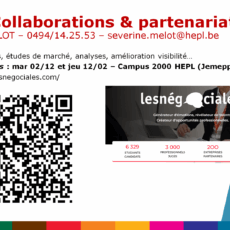 Les Négociales, deux dates à retenir : 02/12 et 12/02 !