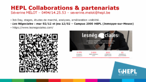 Les Négociales, deux dates à retenir : 02/12 et 12/02 !