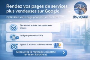 Comment rendre vos pages de services plus vendeuses sur Google