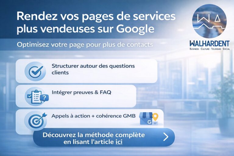 Comment rendre vos pages de services plus vendeuses sur Google