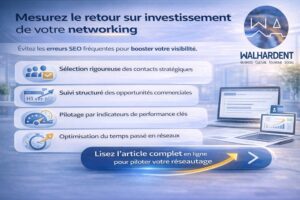 Mesurer le retour sur investissement de votre networking