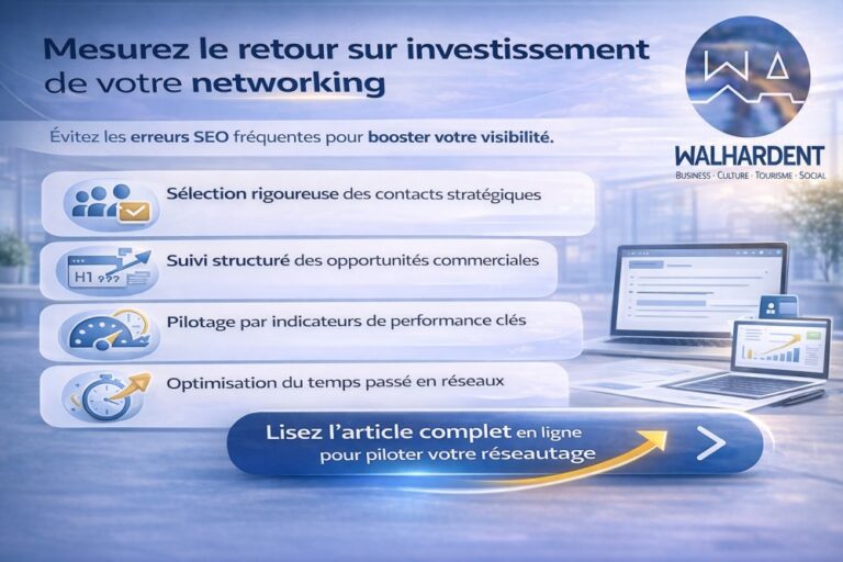 Mesurer le retour sur investissement de votre networking