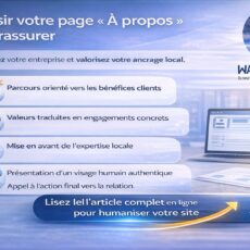 réussir votre page à propos pour rassurer