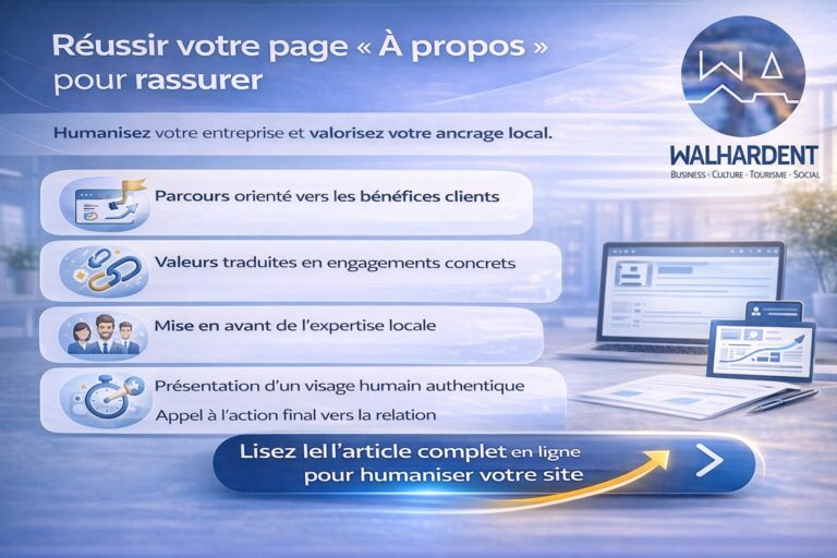 réussir votre page à propos pour rassurer