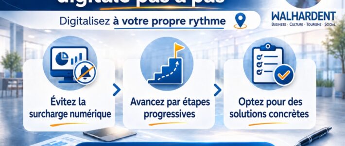 Digitaliser par étapes : éviter le «tout, tout de suite» Digitaliser par étapes